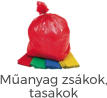 Műanyag zsákok, tasakok
